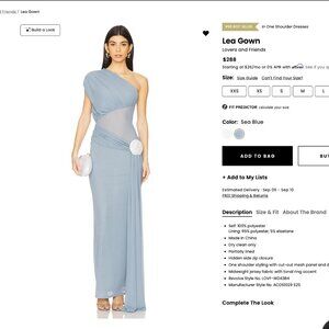 Lea Gown (worn once)